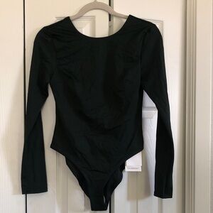 COS Long-Sleeve One-Piece Swimsuit